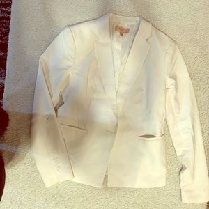 White blazer